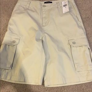 Boys POLO Ralph Lauren khaki cargo shorts
